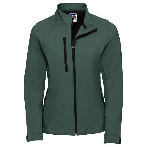 Russell Europe Women's Softshell Jacket Bottle Green